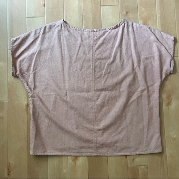 Two Fold Clothing Krissy Tee in Dusty Rose - Picture 7 of 11
